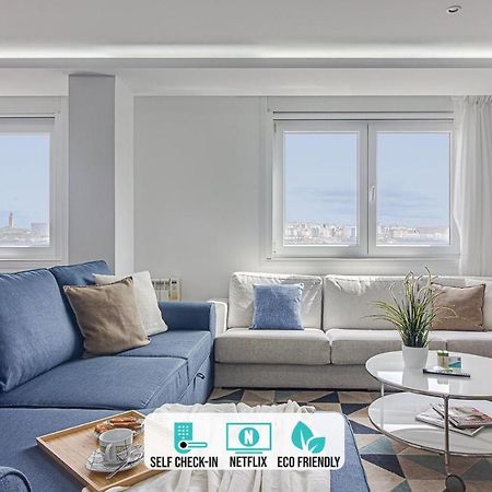 Riazor Ocean View Apartment La Coruña Eksteriør bilde